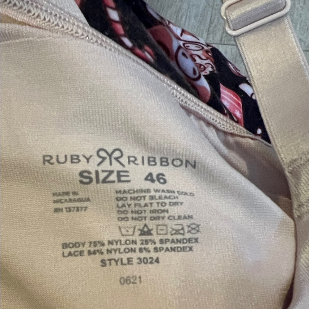 Ruby Ribbon Lace Cami - Picture 2 of 2